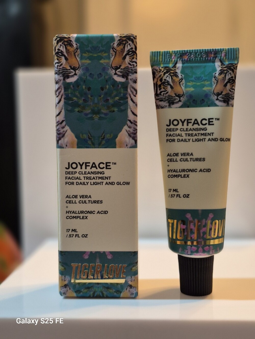 Tiger Love Joy Face Deep Cleansing Facial Treatment, 17 Ml Travel Size, NIB